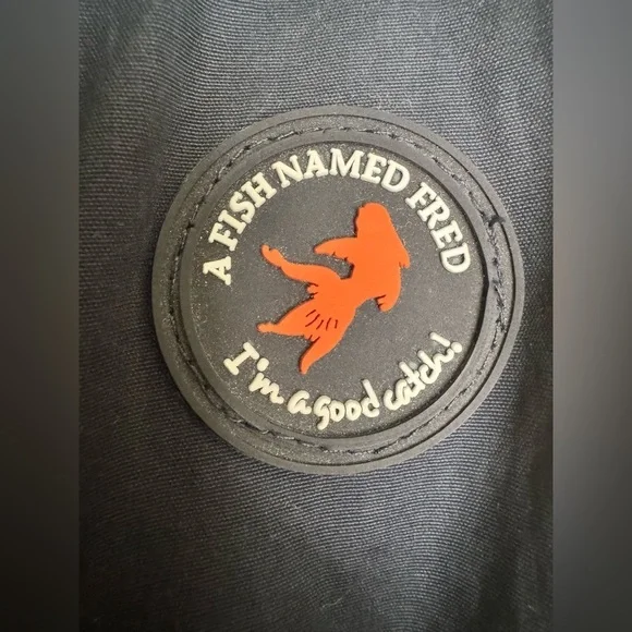 Men’s A Fish Named Fred Blouson Marine Luxury Zip Pocket Ribbed cuffs Jacket - Picture 7 of 15